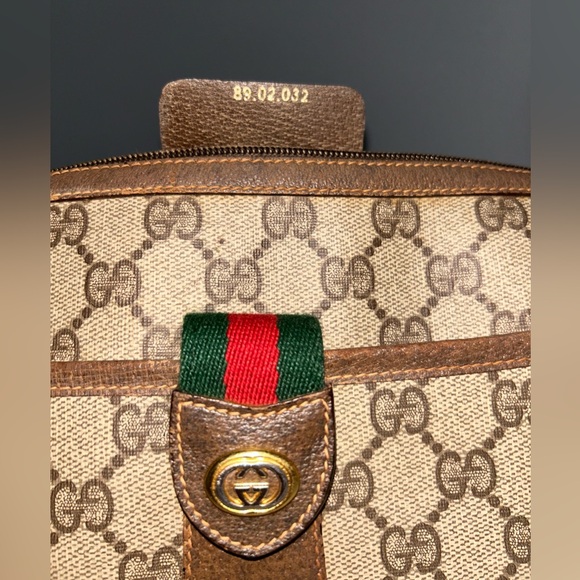 Gucci GG Canvas Web Sherry Line Shoulder Bag 89.02.032 - Picture 7 of 15